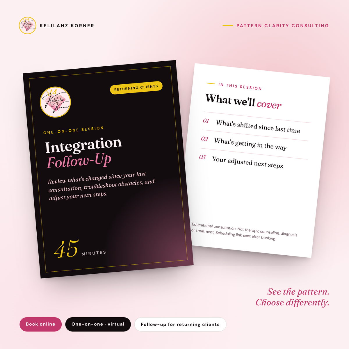 Integration Follow-Up (45 min)