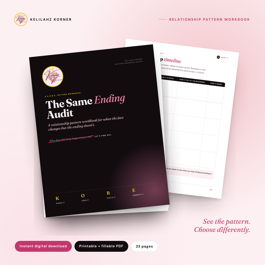 The Same Ending Audit: Relationship Pattern Workbook