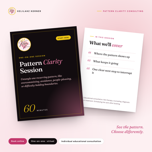 Pattern Clarity Session (60 min)